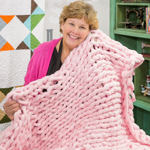 Chunky Knit Cuddle Blanket