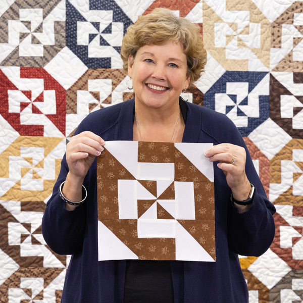 Disappearing Double Pinwheel Quilt