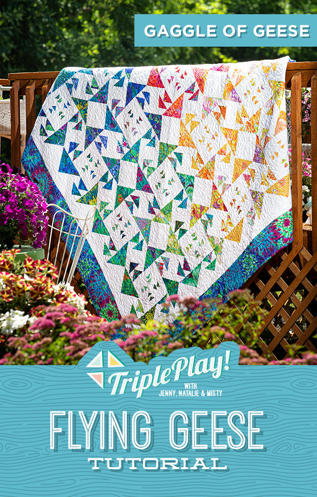 Triple Play! Flying Geese