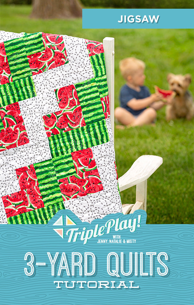 Triple Play! 3 Yard Quilts