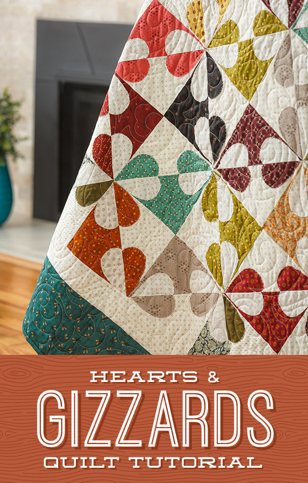 Hearts and Gizzards Quilt