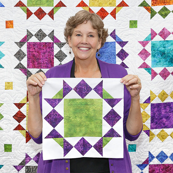 Hourglass Wreath Quilt