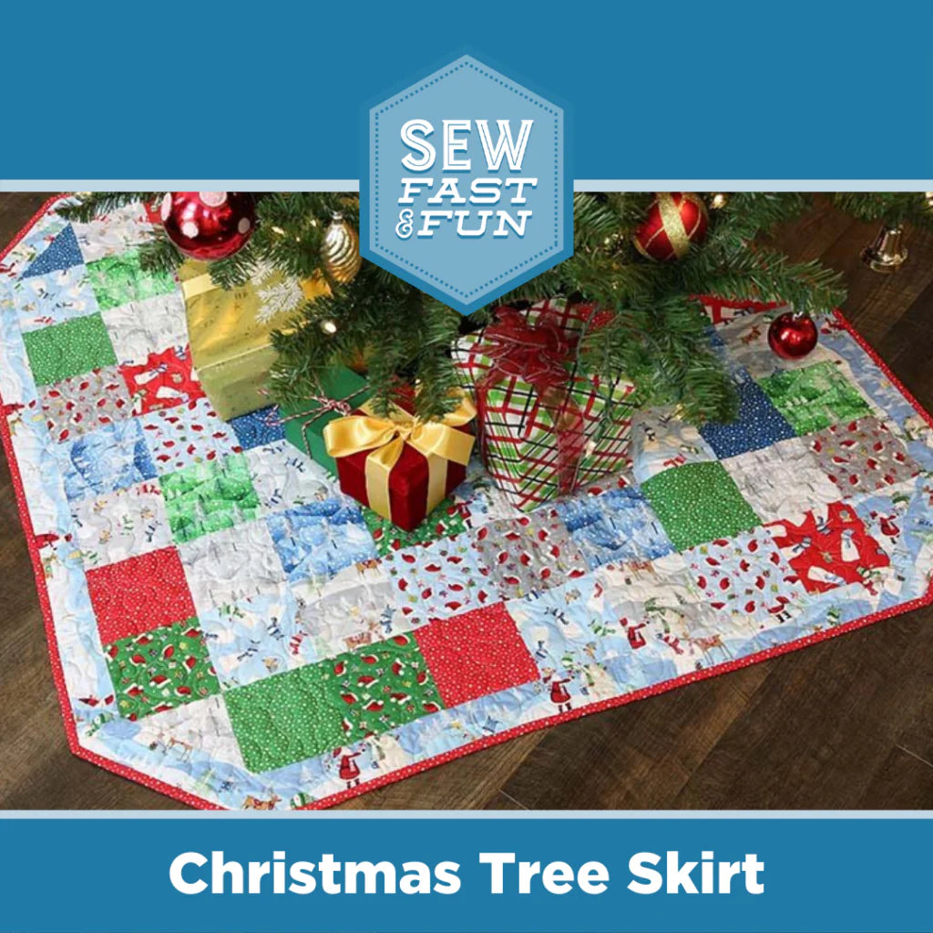 Sew Fast & Fun: Christmas Tree Skirt