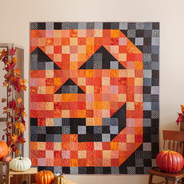Peek-a-Boo Pumpkin Quilt