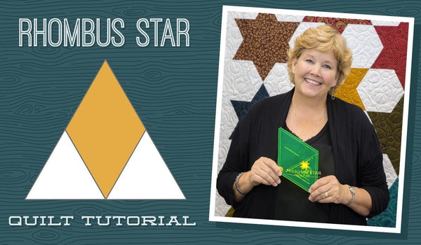 Make a Rhombus Star Quilt With Jenny!