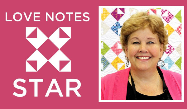 Love Notes Star Quilt
