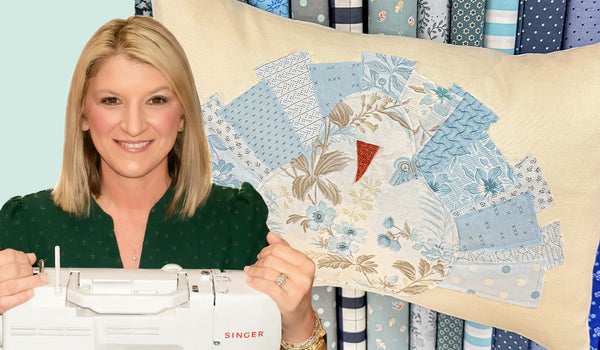 Appliqué Turkey Pillow with Tami Jones