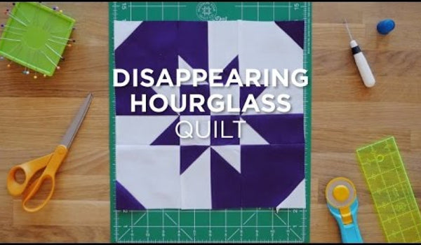 Quilt Snips Mini Tutorial - Disappearing Hourglass