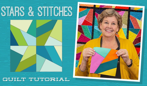 Make a "Stars and Stitches" Quilt with Jenny Doan of Missouri Star (Video Tutorial)