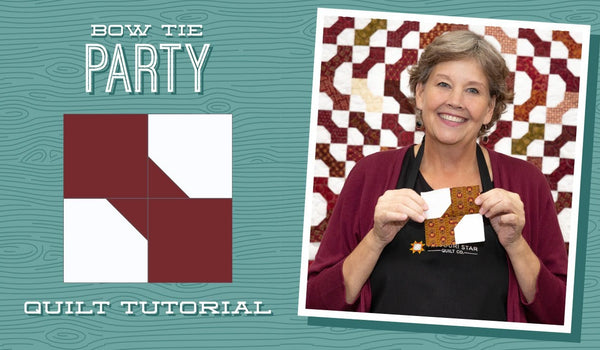 Make a "Bow Tie Party" Quilt with Jenny Doan of Missouri Star