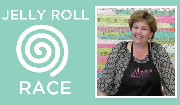 Jelly Roll Race Quilt