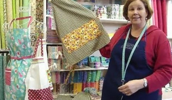 Learn How to Make an Apron Using Tea Towels - Part 1 / 2 - Free Sewing Tutorial