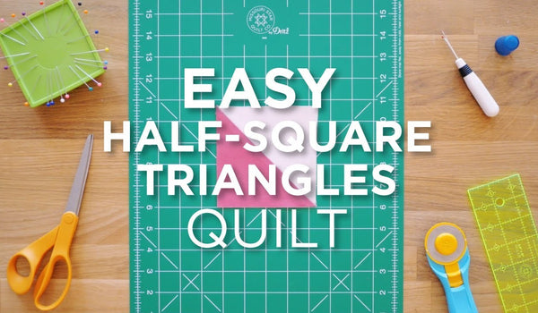 Quilt Snip Mini Tutorial - Easy HST