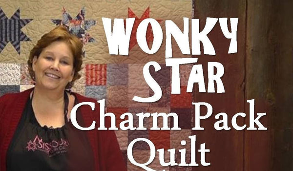 Wonky Star Charm Pack Quilt