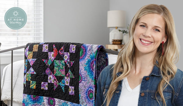 Make an "Ohio Starlight" Quilt with Misty Doan on At Home With Misty (Video Tutorial)