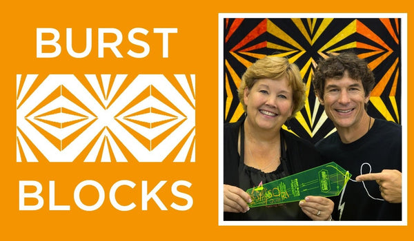 Easy Burst Block Quilt