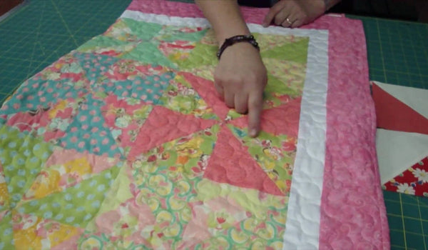 Learn How to Make a Pinwheel Quilt with Turnovers
