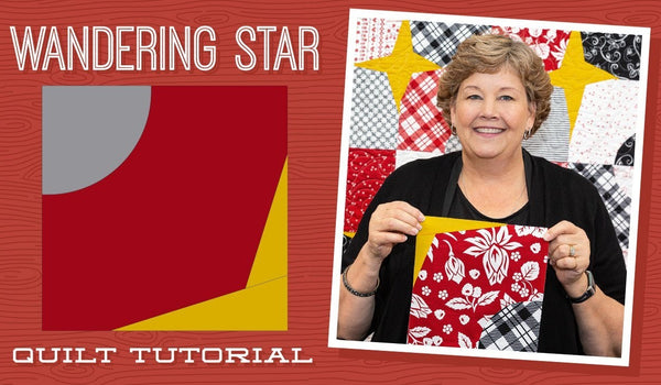 Make a "Wandering Star" Quilt with Jenny!