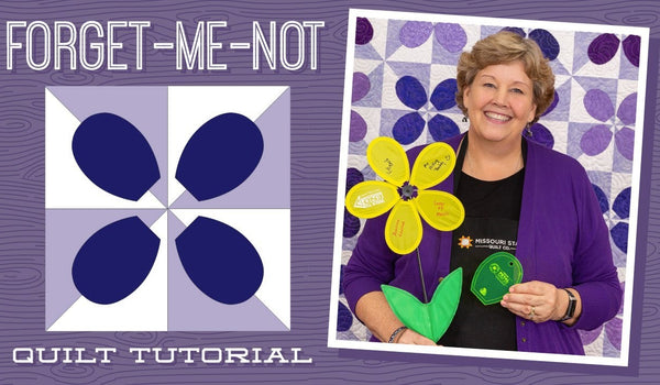 Make a "Forget-Me-Not" Quilt with Jenny