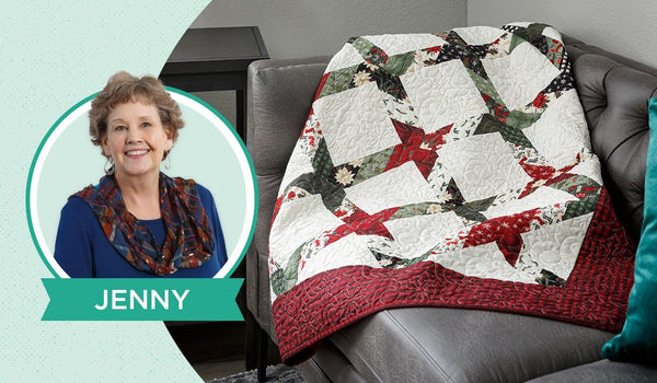 Make a "Serendipity" Infinity Quilt with Jenny Doan of Missouri Star