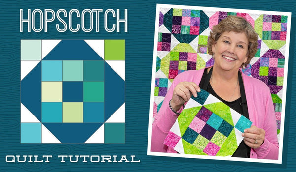 Make a "Hopscotch" Quilt with Jenny Doan of Missouri Star (Video Tutorial)