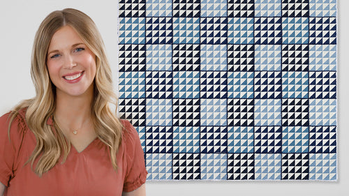 Perfect Points Wholecloth Quilt