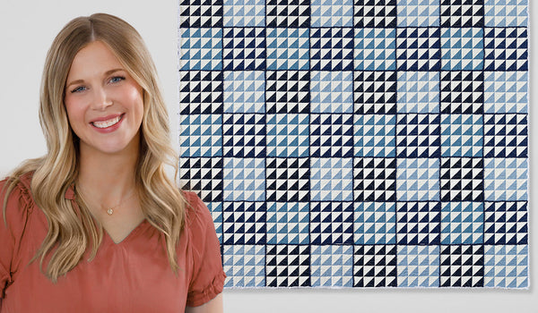 Perfect Points Wholecloth Quilt