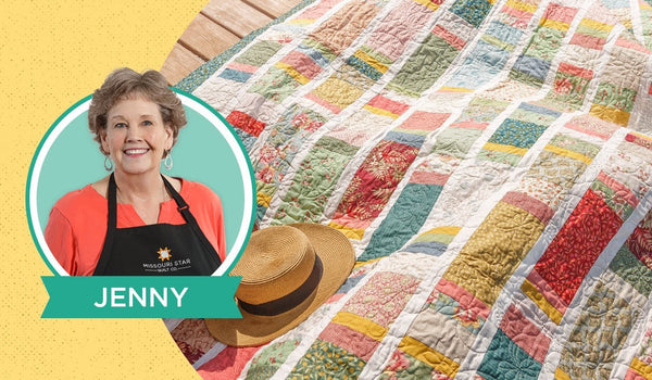 Make a "Boardwalk" Quilt with Jenny Doan of Missouri Star Quilt Co