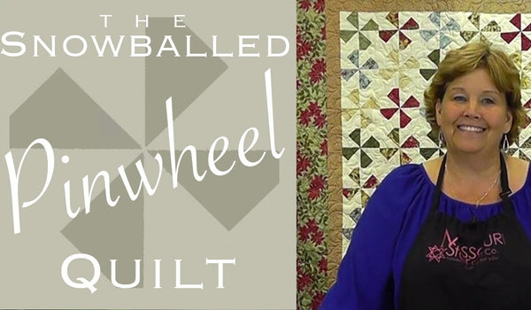 Snowballed Pinwheel Quilt