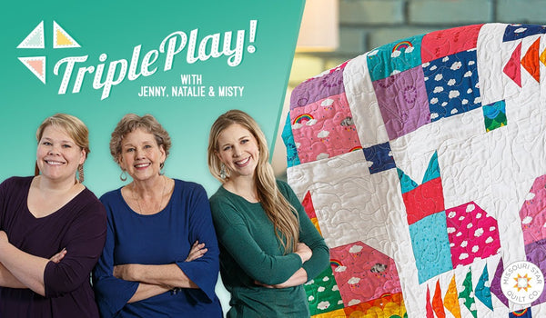 Triple Play: 3 New Pins & Paws Quilts with Jenny Doan of Missouri Star