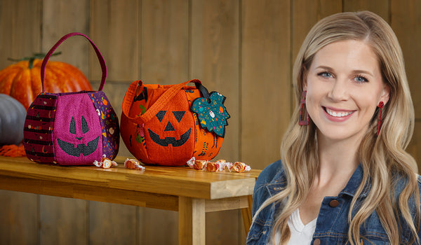 Little Witch Trick or Treat Basket