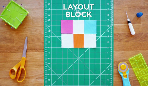 Quilt Snips Mini Tutorial - Nine Patch On Point
