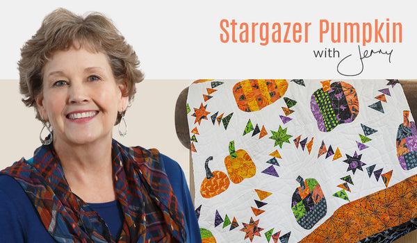 Make a "Stargazer Pumpkin" Quilt with Jenny Doan of Missouri Star (Video Tutorial)