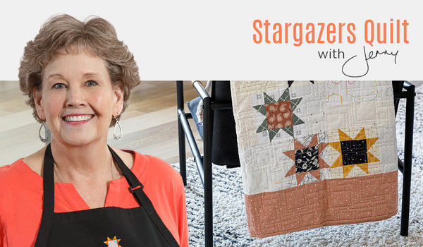 Make the Corrine Wells Stargazer Quilt with Jenny Doan of Missouri Star