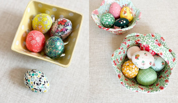 How to make Fabric Easter Eggs | Easter Craft DIY with Minki Kim