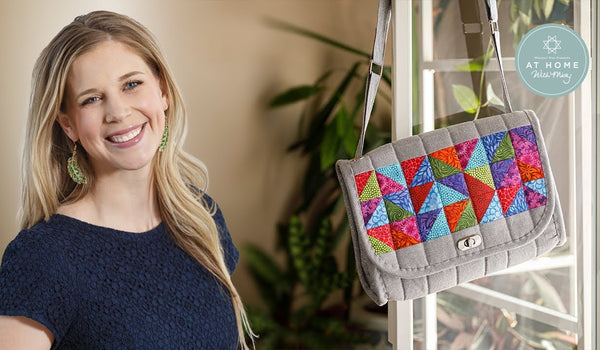 Make a "Spring Sling" bag with Misty Doan on At Home with Misty!