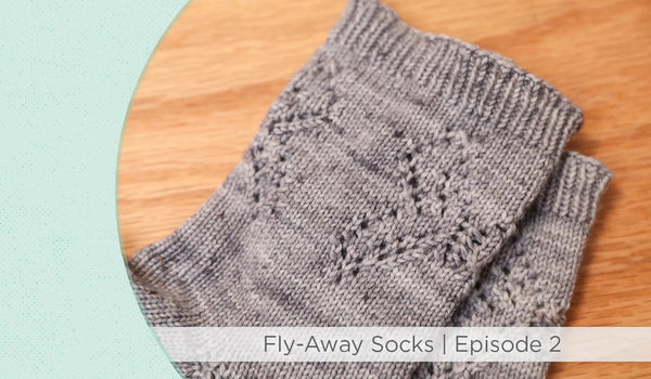 Knit the Fly Away Socks, Episode 2 with Jenny Fish