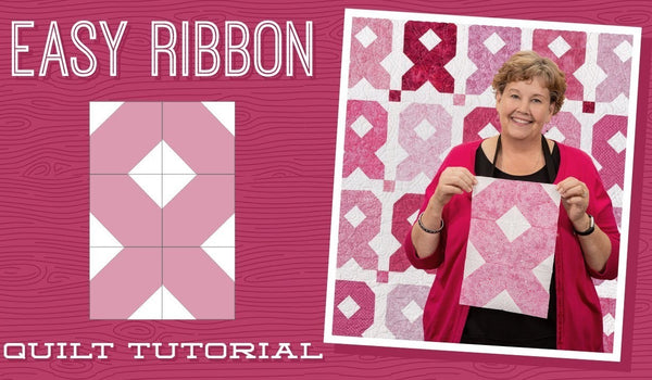 Make an Easy Ribbon Quilt with Jenny!