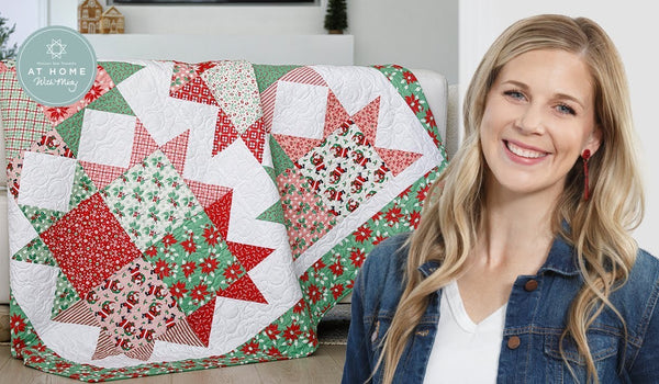 Make a "Four Patch Burst" Quilt with Misty Doan on At Home With Misty (Video Tutorial)