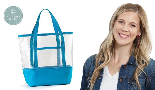Make a "Clear Vinyl Tote Bag" with Misty Doan on At Home With Misty (Video Tutorial)