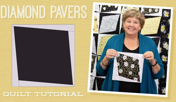 Make a "Diamond Pavers" Quilt with Jenny!