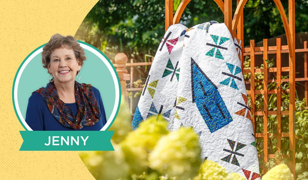 Make a "Butterfly House" Quilt with Jenny Doan of Missouri Star