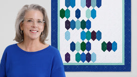 Backsplash Quilt with Cherry