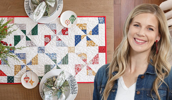 How to Make a Pinwheel Charms Table Runner - Free Project Tutorial