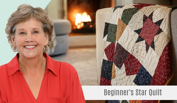 How to Make a Beginner's Star Quilt - Free Quilting Tutorial