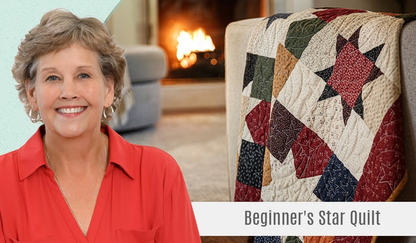 How to Make a Beginner's Star Quilt - Free Quilting Tutorial