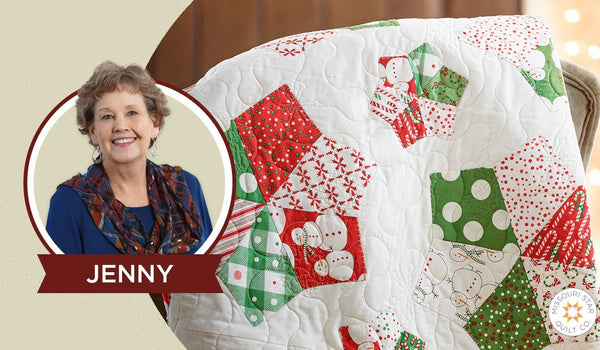 Make a "Periwinkle Plates" Quilt with Jenny Doan of Missouri Star