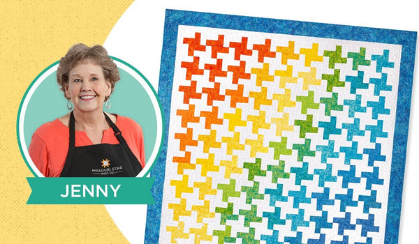 Make a "Breezy Windmills" Quilt with Jenny Doan of Missouri Star