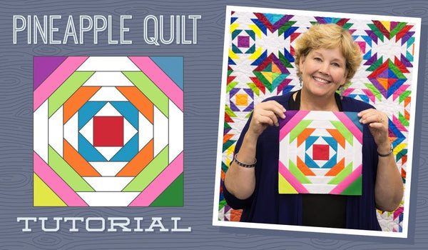 Make a Pineapple Quilt with Jenny!