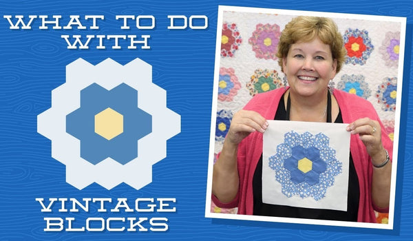 What To Do With Vintage Blocks